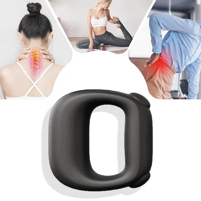 Produktbild von Faszienmassagering, verstellbar mit Tiefengewebe-Vibration, 4 Geschwindigkeitsstufen, geeignet für Muskeln,Fettverbrennung,den ganzen Körper streichen