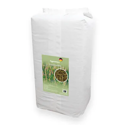 Produktbild von Esparsette-Heu Einzelfuttermittel, zucker- und fruktanarm, proteinreich, 15 kg
