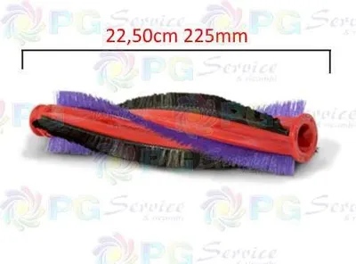 Image de Brosse rotative à rouleaux Dyson, avec poils, de 22,55 cm (225 mm), compatible avec les aspirateurs DC59, DC62 et V6