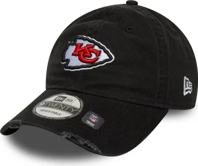 Produktbild von Kappe New Era - NFL Wash & Distressed 9TWENTY - Kansas City Chiefs - Black