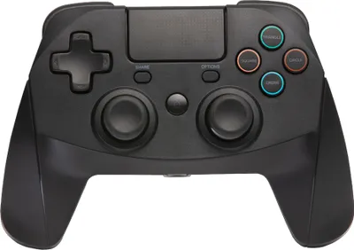 Produktbild von snakebyte GAME:PAD 4S - schwarz - Wireless Bluetooth Controller für PlayStation 4, Analoge Joysticks, Kopfhöreranschluss, Dual Vibration Feedback