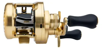 Immagine prodotto di SHIMANO Calcutta Conquest 201 A, mancino, mulinello da pesca baitcast, star drag, CTCNQ201A