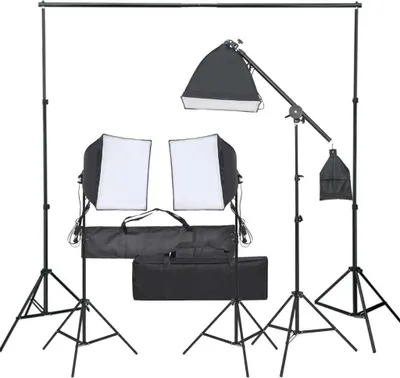Zdjęcie produktu dla Fotograficzny zestaw studyjny z lampami