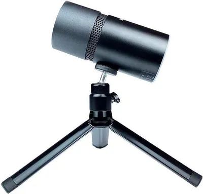 Image de Kit de micro pour streaming - Micro à condensateur - Enregistrements de podcast - Directivité omnidirectionnelle - 1 490 grammes - Noir