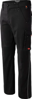 Produktbild von HERO by John Medoox LUCAN FLEX WORKWEAR Herren Arbeits-Cargohose Regular Fit 52 black