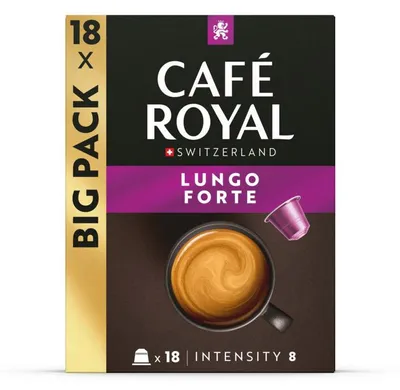 Obrázok produktu pre Kávové kapsuly Café Royal Lungo Forte 99 g - intenzívna chuť pre Nespresso®
