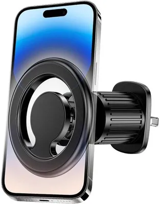 Obrázek produktu pro Držák do auta – otočný o 360 stupňů – černý – pouzdro na smartphone.