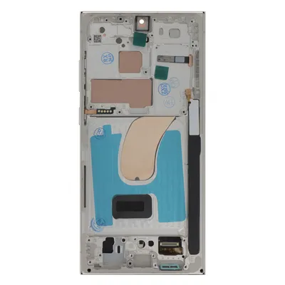 Obrázok produktu pre Clappio, kompletná sada pre Samsung Galaxy S23 Ultra s OLED displejom a dotykovou obrazovkou, béžová