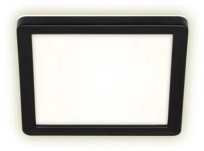 Immagine prodotto di BRILONER FRANKFURT Lampada da parete per esterni a LED, IP44 Protezione dagli spruzzi d'acqua, effetto retroilluminato, luce bianca neutra, nero, 19 x 19 x 2,8 cm