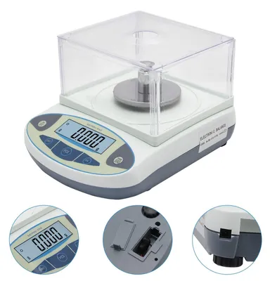 Obrázek produktu pro Analytická váha laboratorní - 500 g - 0,001 g - Elektronická - Šperky a zlato