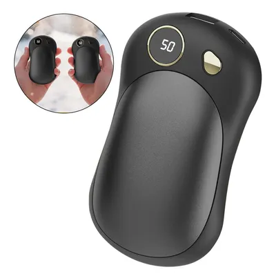 Produktbild von Elektrischer Handwärmer, 2pcs doppelseitig, wiederaufladbar, mit LED-Display und 3 Temperaturstufen, kompakt,für Kinder, Männer & Frauen geeignet