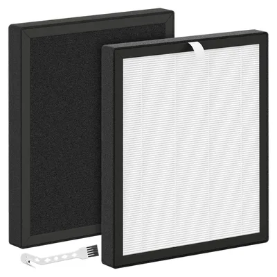 Obrázok produktu pre Náhradný filter pre vzduchový čistič, 3 v 1, H13, HEPA filter, aktívny uhlíkový filter, 2 kusy