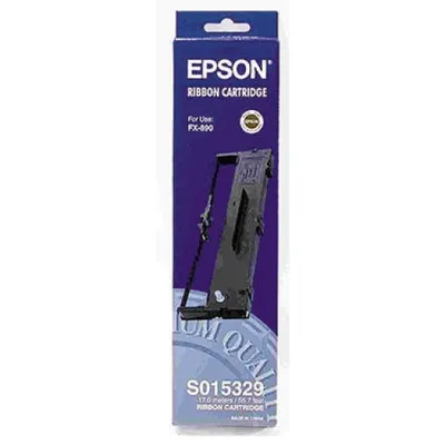 Produktbild von Epson SIDM Black Farbbandkassette für FX-890, FX-890A (C13S015329), - FX-890IIN - FX-890II - FX-890A - Epson FX-890, Schwarz, Punktmatrix, 9-polig, 7500000 Zeichen, Schwarz