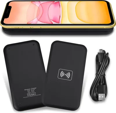 Produktbild von Induktives Schnell Ladegerät Apple iPhone 11 / Pro QI Wireless Charger Kabellos
