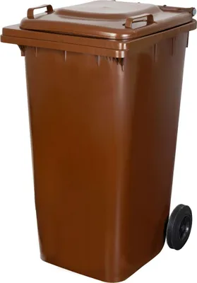 Produktbild von Behälter ICS GB4, 240 l, braun, Mülltonne