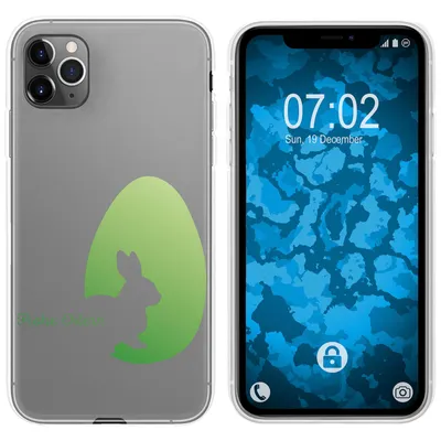Produktbild von PhoneNatic Case kompatibel mit Apple iPhone 11 Pro Silikon-Hülle Ostern M2