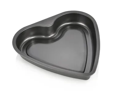 Immagine prodotto di CHG - Stampo per torte a forma di cuore, color antracite metallizzato (diametro 24 cm, altezza 4 cm)