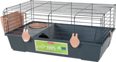 Zdjęcie produktu dla Zolux Klatka Ehop 80cm Antracytowo-Różowa