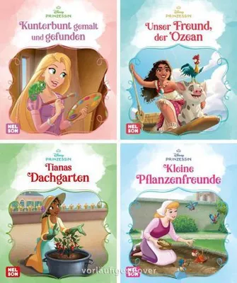 Immagine prodotto di Nelson Mini-Bücher: Disney Prinzessin 25-28