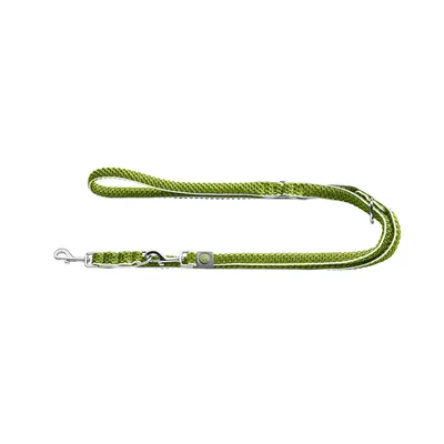 Produktbild von Hunter Verstellbare Führleine Hilo limette, Maße: 20 mm / 200 cm
