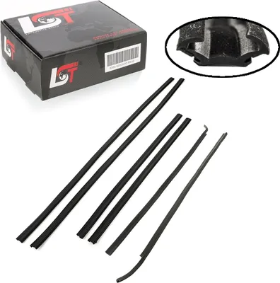 Produktbild von Fensterführung Fensterschachtdichtung Set 6 teilig für VW LT TRANSPORTER III T3