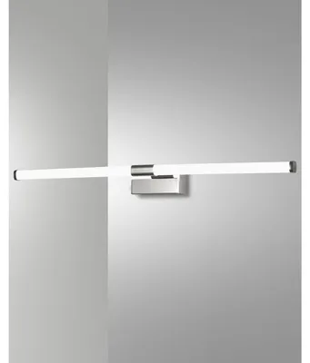 Produktbild von Fabas Luce LED Bad-Wand/Spiegelleuchte Ago 55x88mm 14W Warmweiß IP44 verchromt