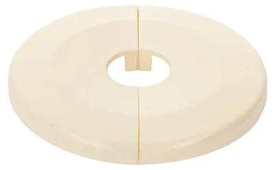 Produktbild von tecuro Scharnierrosette Ø 16 mm x Ø 65 mm x 6,5 mm - Kunststoff ABS weiß