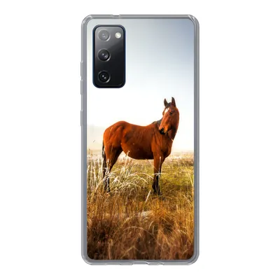 Produktbild von MuchoWow® Handyhülle Schutzhülle Hülle für Samsung Galaxy S20 FE Pferd - Weide - Australien Silikon Softcase Handy Hülle - Abdeckung