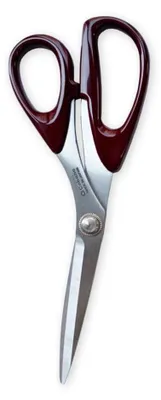 Nähschere lackiert 21 cm, Stahl, braun, 1 Stück