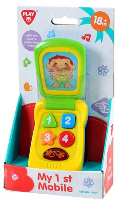 Produktbild von Play Spielzeug Handy klappbar mit Sound und beweglichem Display