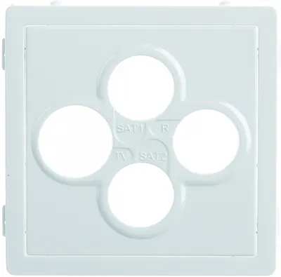 Produktbild von Legrand 754810 Vlife Abdeck. Tv-r-sat-sat Uw