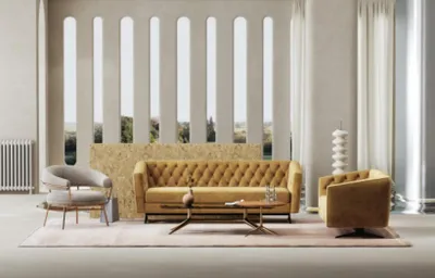 Produktbild von Sofa Polster Textil Couch Sitz Komplett Set Moderne Garnitur 3+2 Sitzer Leder