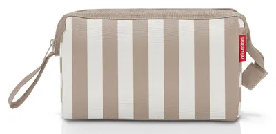 Image de reisenthel trousse de toilette Travel Cosmetic Bag Summerstripes Coffee taupe