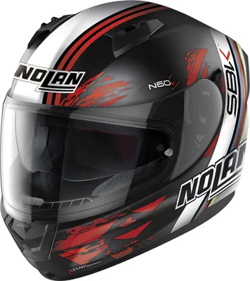 Produktbild von Nolan N60-6 SBK 2023 Helm, schwarz matt/rot/weiß, XL (62)