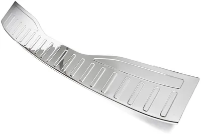 Für Ford Mondeo V 5 Turnier ab 2014- Ladekantenschutz Edelstahl MIT ABKANTUNG in der Farbe von Recambo e.K.