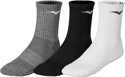 Obrázok produktu pre Ponožky Mizuno Training Socks Uni Black-Grey-White 3P