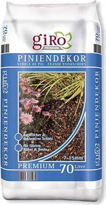 Produktbild von GIRO Premium Grabdekor Pinienrinde 7-15mm, 70 Ltr