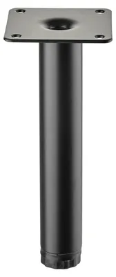 Produktbild von SOTECH Möbelfuß LIMA Ø 25 mm – Höhe 150 mm, schwarz matt