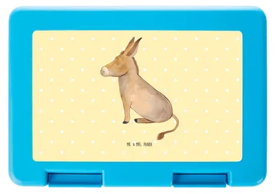 Produktbild von Mr. & Mrs. Panda Meal Prep Box Esel - Gelb Pastell - Geschenk, Tiere, Brotbehälter, Bento, Vorratsbehälter, Zuversicht, Vorratsdose, Snackbox, Erfolg, Lunchbox, Weisheit