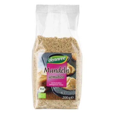 Produktbild von Mandeln - blanchiert, gemahlen, ungeröstet 200g 2er Pack