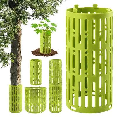 Image de Solidchoice - Protection en plastique pour les troncs d'arbres