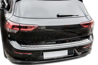 Zdjęcie produktu dla Osłona zderzaka ze stali nierdzewnej dla VW GOLF 8 SCHRÄGHECK | od 2020- | z fazowaniem