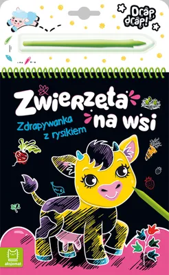 Obrázok produktu pre Zdrapywanka z rysikiem Zwierzęta na wsi 32663
