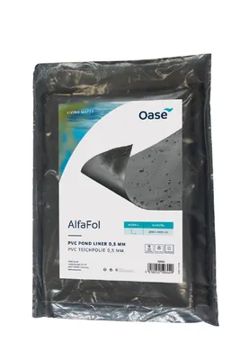 Produktbild von OASE AlfaFol PVC-Teichfolie schwarz 0,5 mm Dicke 6 m x 6 m