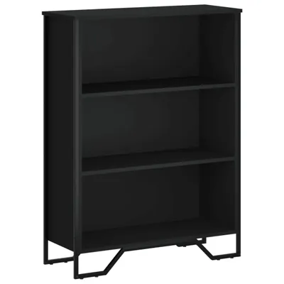 Obrázek produktu pro vidaXL Knihovna černá 80x31x106 cm Materiál na bázi dřeva