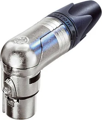 Produktbild von Neutrik NC5FRX, XLR, Aluminium, Schwarz, Silber, IP40, 1 mm², 1500 V