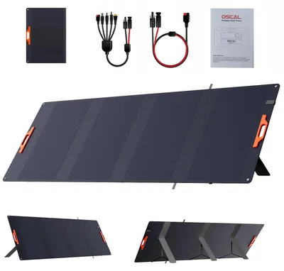 Produktbild von Tragbares Solarpanel - PM400SE - 400 W - 18 V - Faltbar - Flexibel - IP67 - ETFE-Beschichtung
