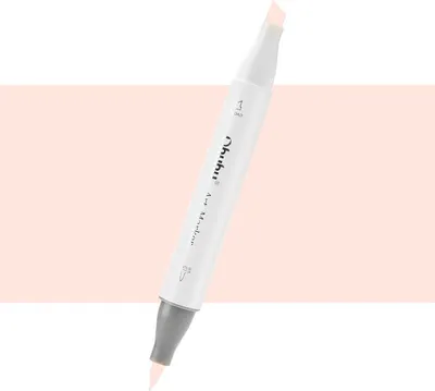 Image de Pinceau et ciseau double face OHUHU, YR220 Yellowish Shade