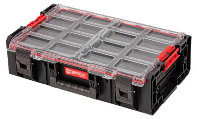 Image de Qbrick System ONE Organizer 2XL 2.0 MFI empilable 582 x 387 x 172 mm 19,5 l IP66 avec insert en mousse