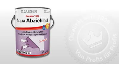 Produktbild von Jaeger 392 Aqua Abziehlack 750ml
